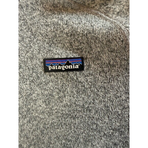 Patagonia Better Sweater 1/4 Zip Fleece Pullover Womens Gray Size M - Picture 4 of 10